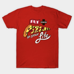 Cute Original Retro Pizza Lover Typography Slogan For Pizza Lovers T-Shirt